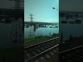 Тулун 29.06.2019 затопленный город. Вид из поезда.