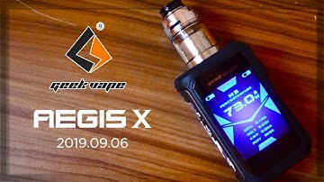The aegis x mod by geek vape