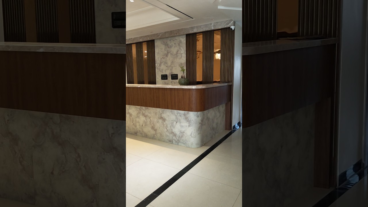 Hotel Luxury Counter Design // Hotel counter Furniture Design 