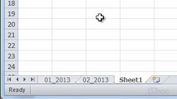 Học Excel online full từ cơ bản đến nâng cao - 26  Xoá worksheet