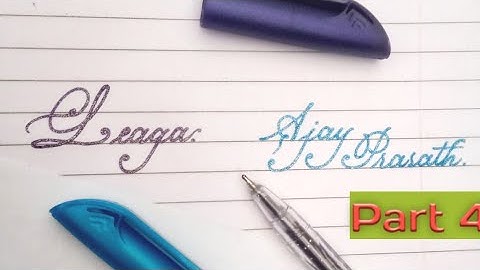 Akshar lekhan 😍 || Part 4 || Stylish cursive writing with pen #Writing.