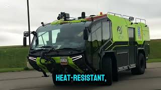 “Meet the World’s Most Powerful Fire Truck 🚒💥 Airport Rescue Beast!” #firetruck #technology #rescue