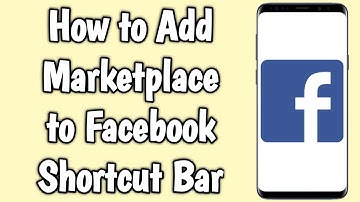 How to Add Marketplace to Facebook Shortcut Bar
