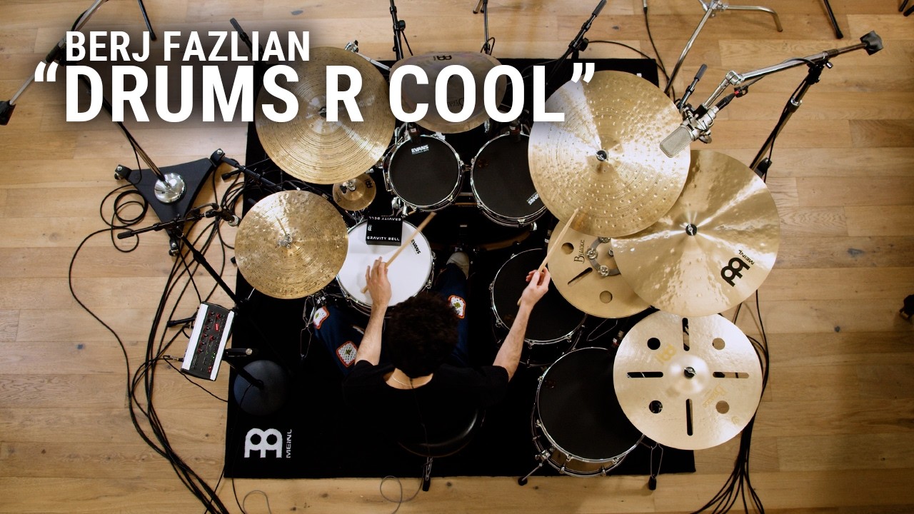 Meinl Cymbals - Berj Fazlian - "drums r cool" by Naszdaddy