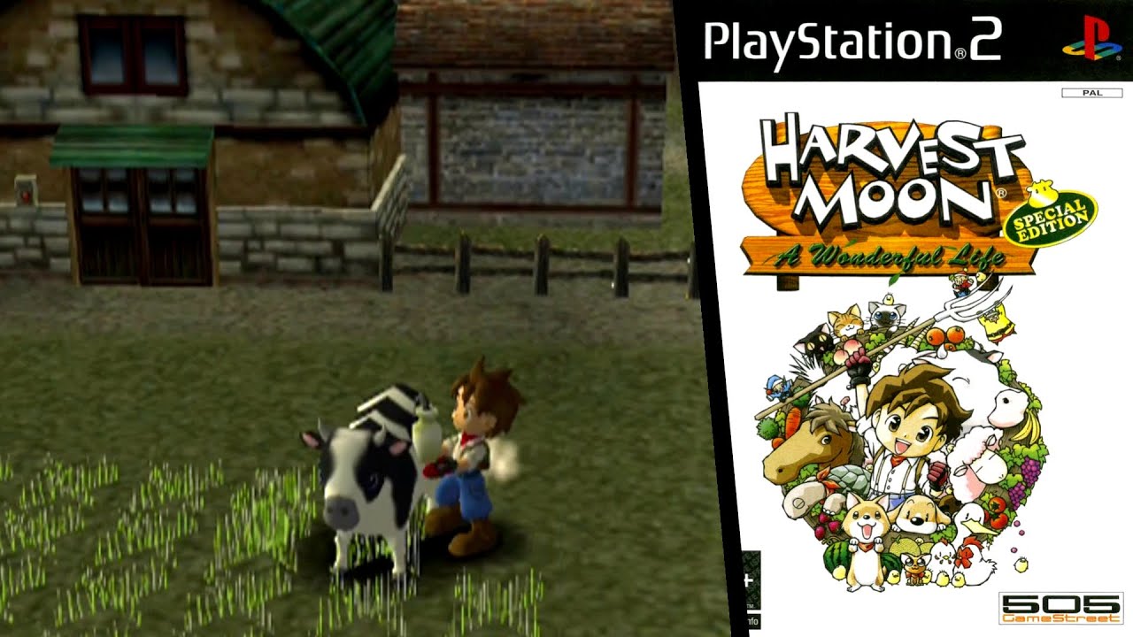 Harvest Moon: A Wonderful Life - Special Edition (PS2) Gameplay