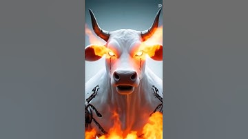 cow vs Robot #ai #cow #trending #animals #trendingshorts #shortsfeed #shorts #youtubeshorts