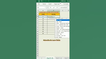 Convert Years into Hours in Excel #shorts #exceleducation