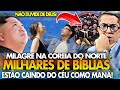 INACREDITÁVEL! MILHARES DE BÍBLIAS ESTÃO CAINDO DO CÉU COMO O MANÁ da BÍBLIA | Não Duvide de Deus!