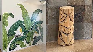 TROPICAL MURAL TIME-LAPSE 2 + NEXT PROJECT REVEALED
