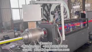 Celebrity Cod Pipe HDPE Microduct Cable Protection Pipe Making Extrusion Extruder Machine From Manufacturer Net Worth