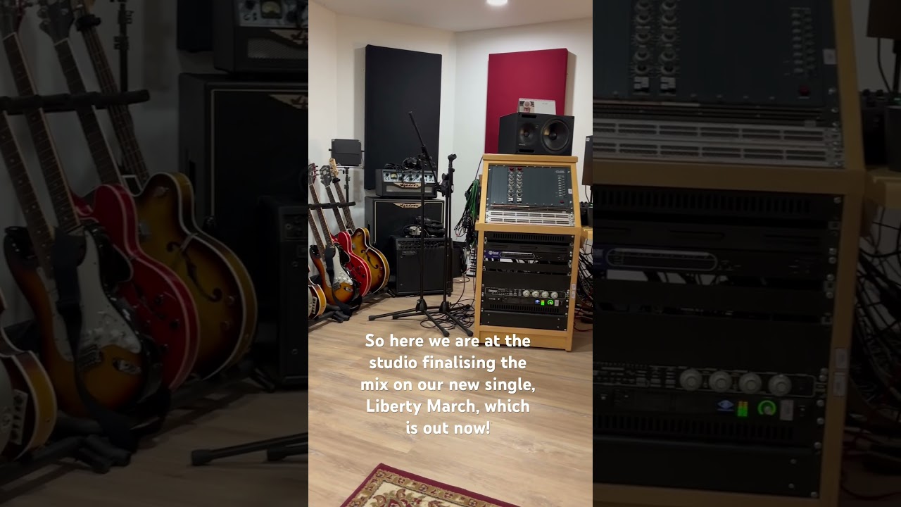 In the studio finalising the mix! @jecklesway 