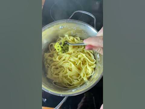 ПАСТА С ПЕСТО ЗА ПАРУ МИНУТ💚🤌🏽/С ПАРМЕЗАНОМ - YouTube