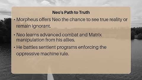 What Are The Main Events In The Matrix?