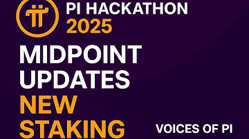 Pi Hackathon 2025🚀Midpoint Showcase & Staking Update💎| Explore,Stake & Support Your Favorite Pi Apps