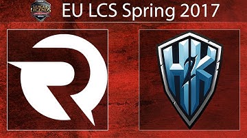 [LoL VODs] OG vs H2k @Map1 | EU LCS Spring 2017 (19.01.2017)