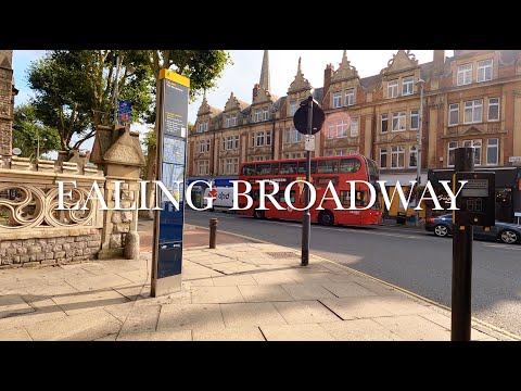 Ealing Broadway - The Mall - Dickens Yard - The New Broadway - Oak Road -West London