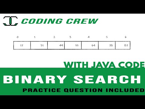 BINARY SEARCH EXPLAINED(HINDI) || { WITH JAVA CODE & PRACTICE QUESTION }