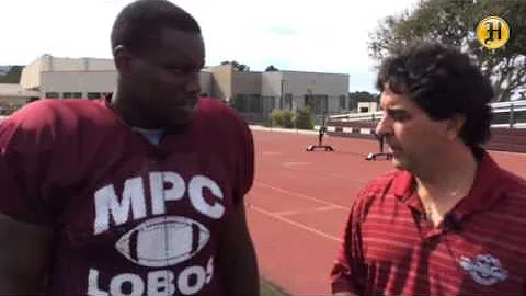 Monterey Peninsula College defensive lineman Antho...