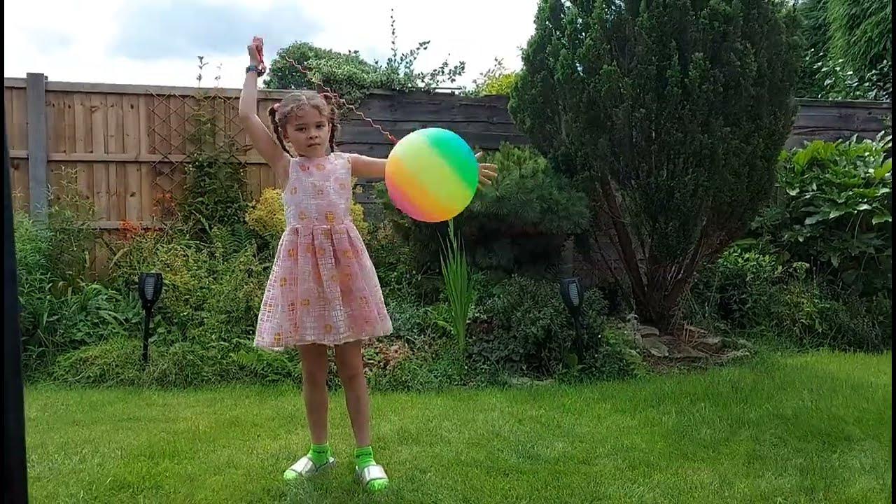 playing the bouncy ball YouTube