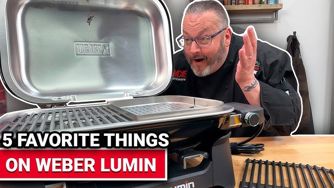 Cooking and Grilling Beer Brats with Weber Lumin Electric Grill