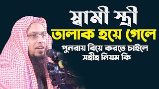 স্বামী স্ত্রী তালাক হয়ে গেলে পুনরায় বিয়ে করতে চাইলে সহীহ নিয়ম কি | | Sheikh Ahmadullah screenshot 1