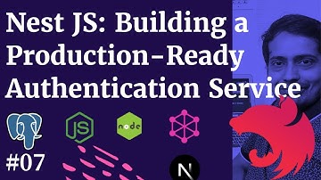 NestJS Production-Ready Authentication Service #07 #nestjs  #nodejs