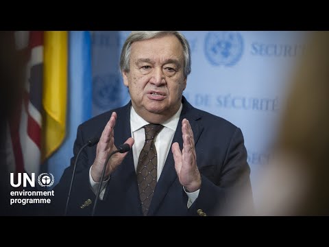 António Guterres - Emissions Gap Report 2022 Message