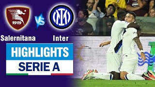 Highlights SALERNITANA vs INTER MILAN: Lautaro Martinez \\