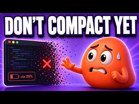 Don't Compact Claude Code Until You See This