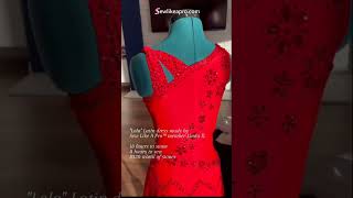 This Dancesport Dress Took 18 Hours To Rhinestone...