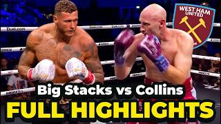 Big Stackz v James Collins MISFITS BOXING *FULL FIGHT HIGHLIGHTS*