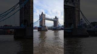 Crossing the Tower Bridge 🇬🇧 #travel #london #UK #city #explore #adventure #europe #city #shorts