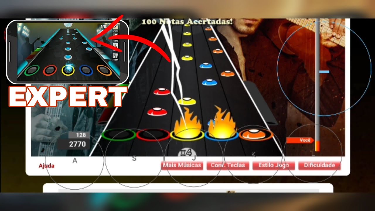 GUITAR FLASH MOBILE CUSTOM 