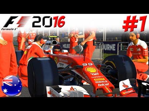 F1 2016 KARRIERE #1: Willkommen bei der Scuderia Ferrari!