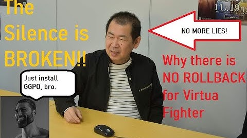 The Unknown TRUTH About Rollback Netcode and Virtua Fighter!