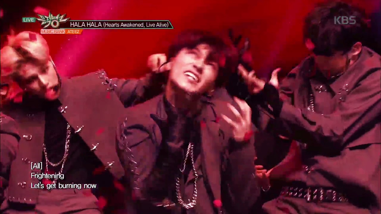 에이티즈 최산 할라할라 엔딩 모음