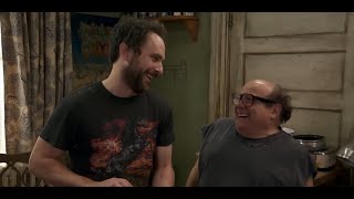 More scenes of the Always Sunny cast breaking character