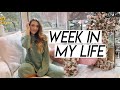 WEEK IN MY LIFE | video shoot, taxes and investing, being transparent, productive week!