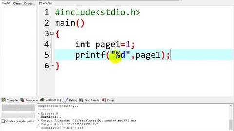 c ws24 กระดาษคำนวณ กำหนดค่า (variable integer)