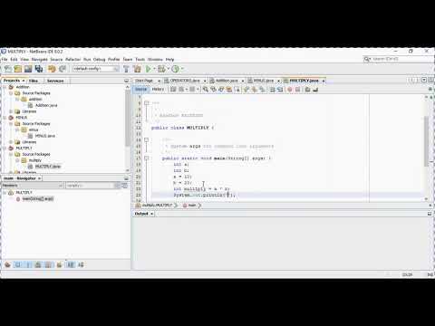 MULTIPLY IN JAVA USING NETBEANS (NapTechPK)
