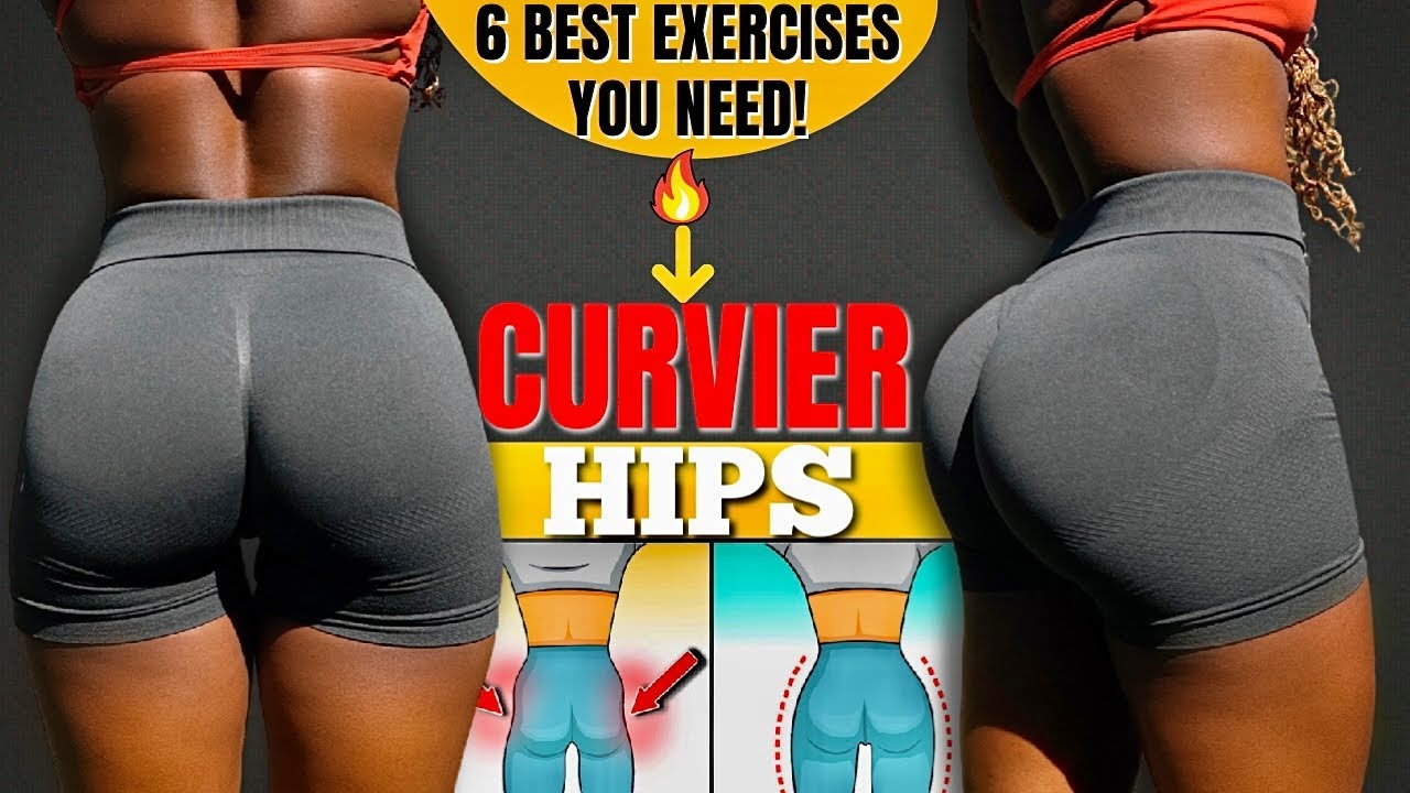 SIDE BOOTY & BUTT LIFT in 14 Days~Isolate & Activate Glute Medius For Curvier Hips | No Squats