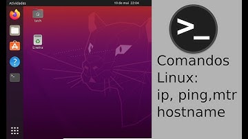 COMANDOS DO LINUX - IP ADDR, PING, MTR, HOSTNAME