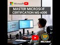MASTER MICROSOFT CERTIFICATION MS-4006 | Full Course for Beginners | Pass the Exam FAST