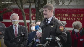 First responders reflects on Winston-Salem fertilizer plant fire