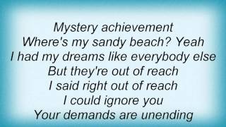 18987 Pretenders - Mystery Achievement Lyrics