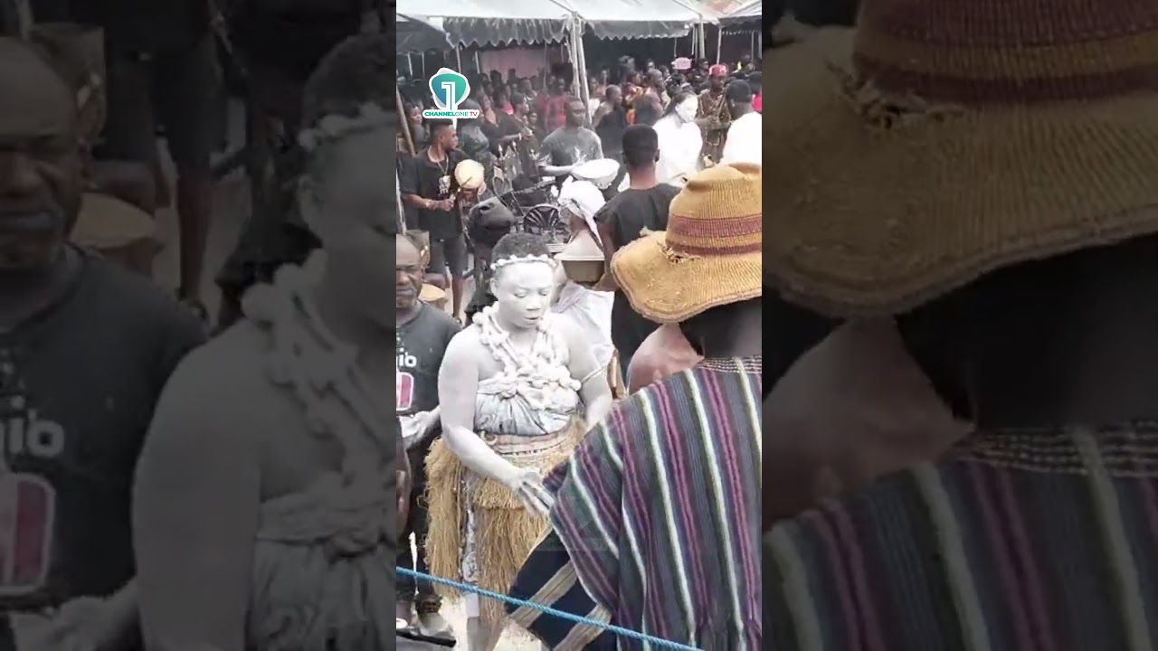 Fetish Priests Perform Spiritual Dances at Asantehemaa’s Funeral Rites | Channel One News