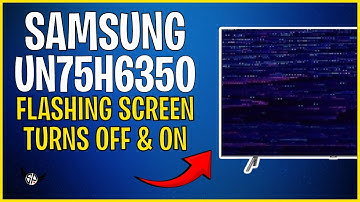 Samsung UN75H6350 – Flashing Screen / No Video Diagnosis & Fix (Painter’s Tape Method)