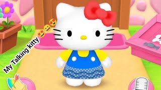 My Talking kitty 🤩👯🎂 Gameplay Walkthrough Episode 1St  || screenshot 5