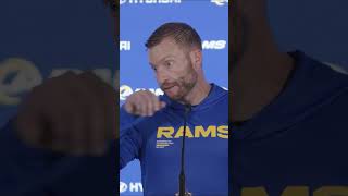 "Matthew Stafford is very knowledgeable!" 🧠 #rams #nfl #shorts