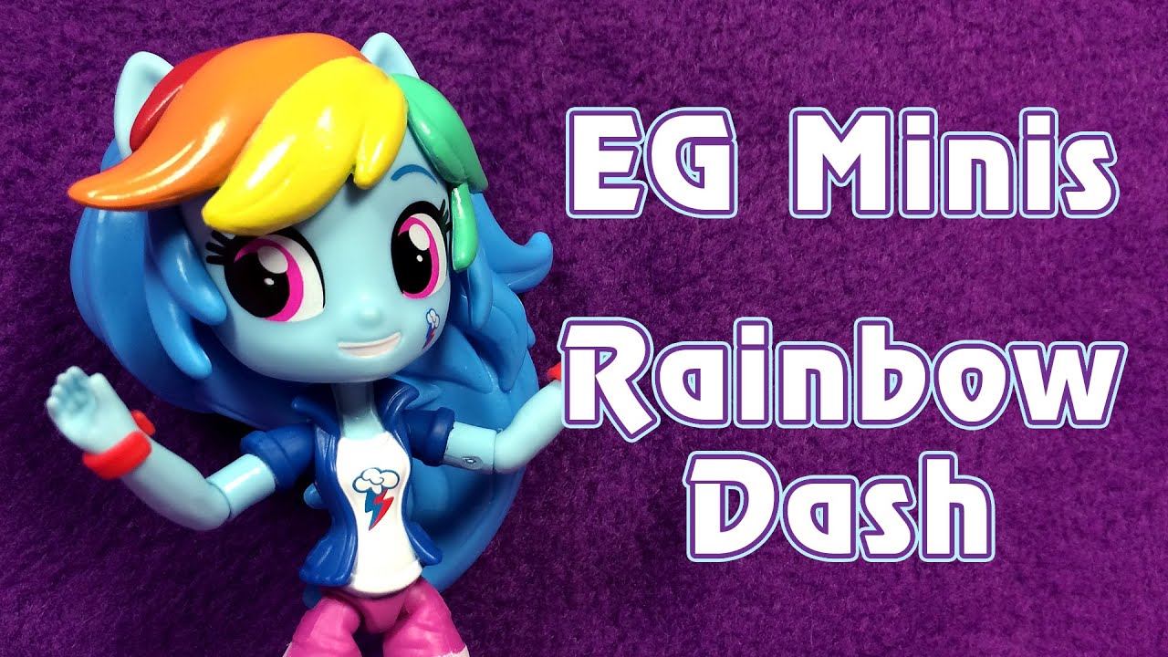 Рэйнбоу Дэш - мини-девушка Эквестрии (Equestria Girls Minis)